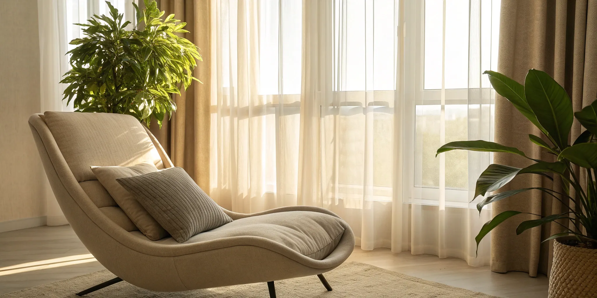 A comfortable chair as an alternative to the Emsella chair treatment.